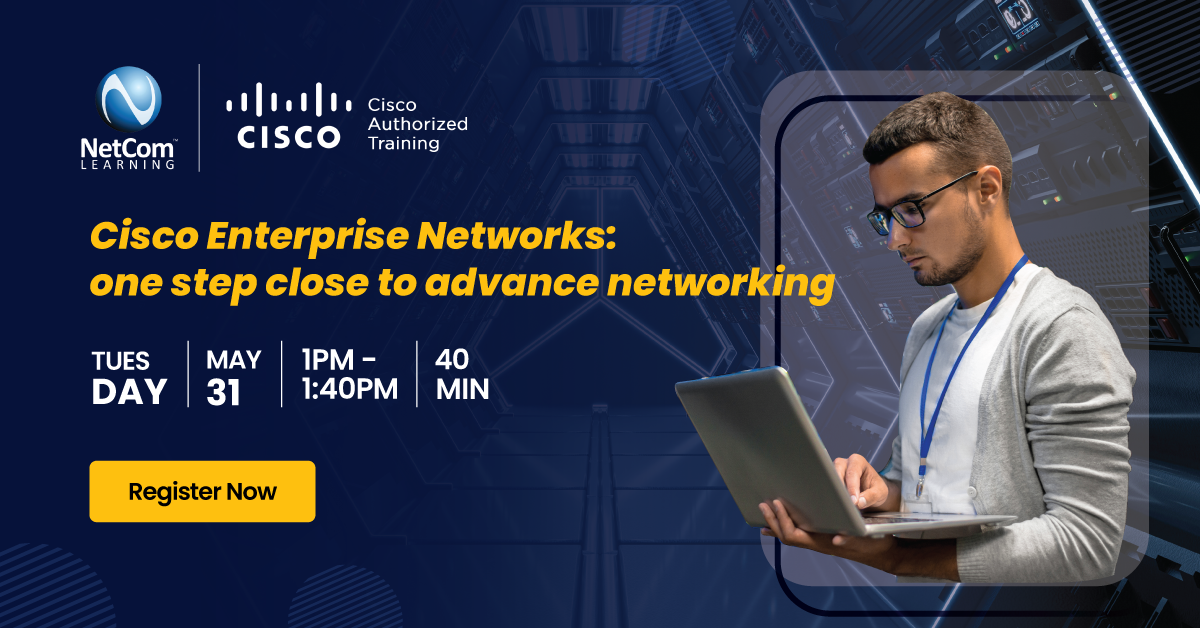 CCNP Enterprise Networks: Move One Step Closer to Advanced Networking, Online Event