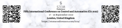 Fifth International Conference on Control and Automation (CA 2022)