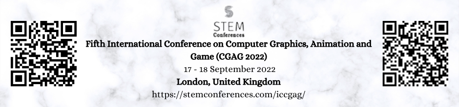 Fifth International Conference on Computer Graphics, Animation and Game (CGAG 2022), London, United Kingdom