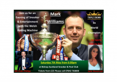Mark Williams Snooker Exhibition