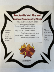 Trucksville Fire and Rescue Community Picnic