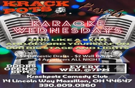 Karaoke at Krackpots, Massillon, Ohio, United States