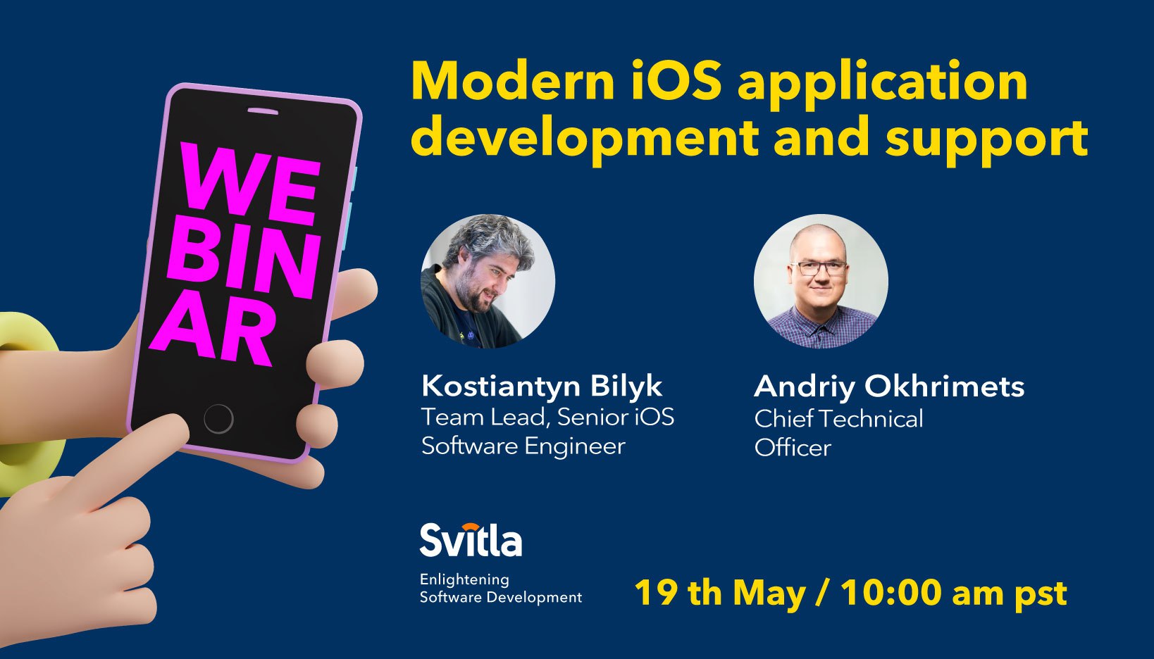 Modern iOS application development and support, Online Event