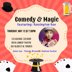 Comedy and Magic Showcase - Featuring The Amazing Kensington Ken!