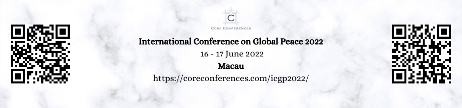 International Conference on Global Peace 2022, Macau