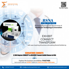 Participate In RSNA 2022 Trade Show event With Sensations Exhibits
