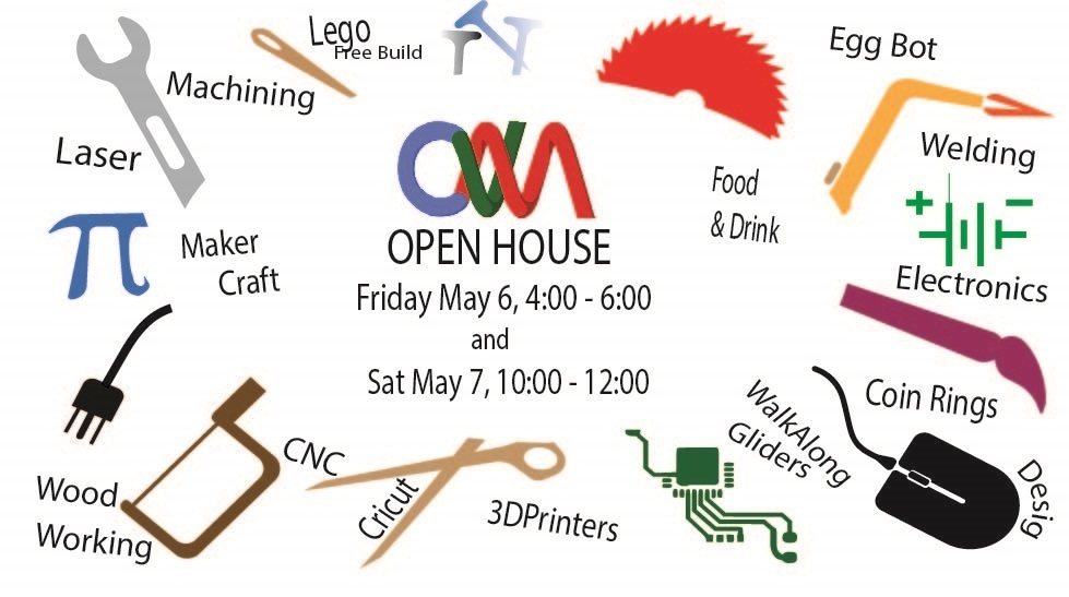 Cedar Valley Makers, Open House, Waterloo, Iowa, United States