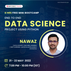 Free Webinar on End to End Data Science Project using Python
