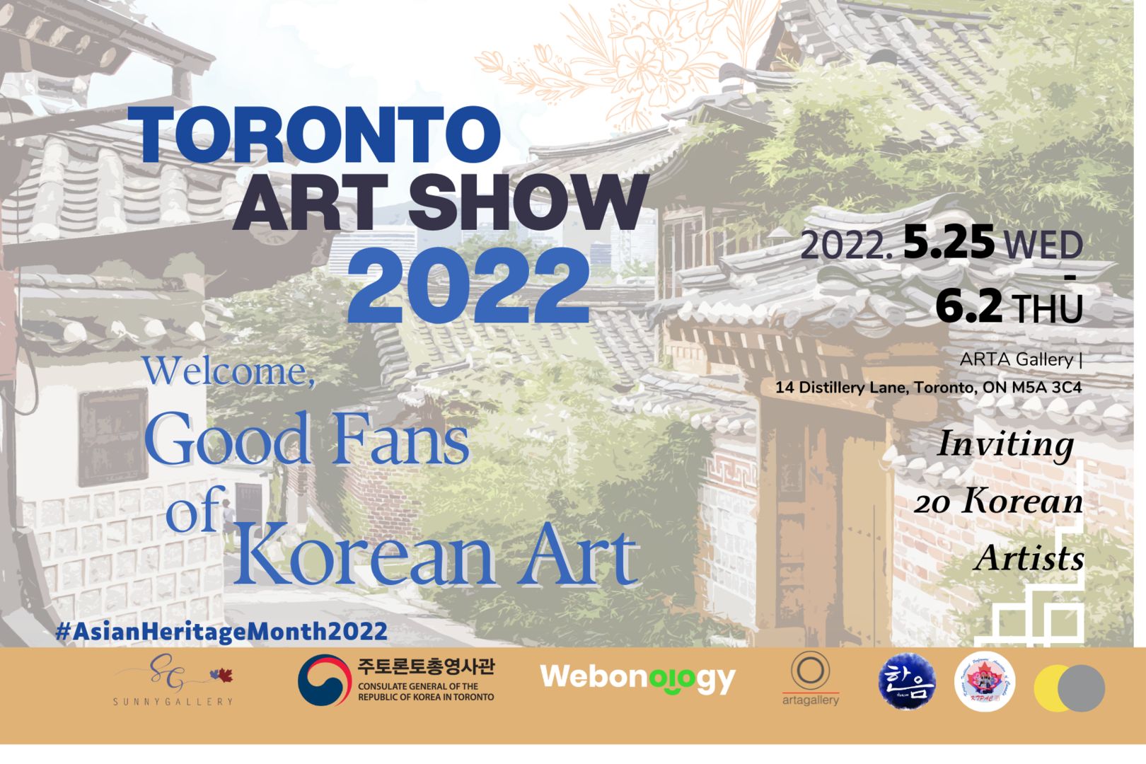Toronto Art Show 2022: Good Fans of Korean Art, Toronto, Ontario, Canada