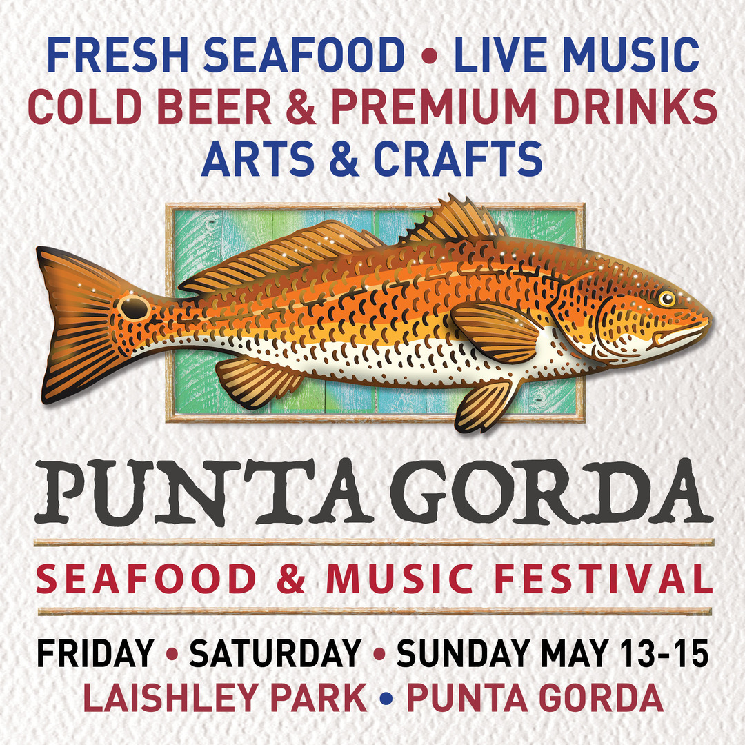 The Punta Gorda Seafood and Music Festival returns May 13-15, 2022 at Laishley Waterfront Park., Punta Gorda, Florida, United States