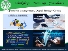 Operations Management, Digital Strategy Course