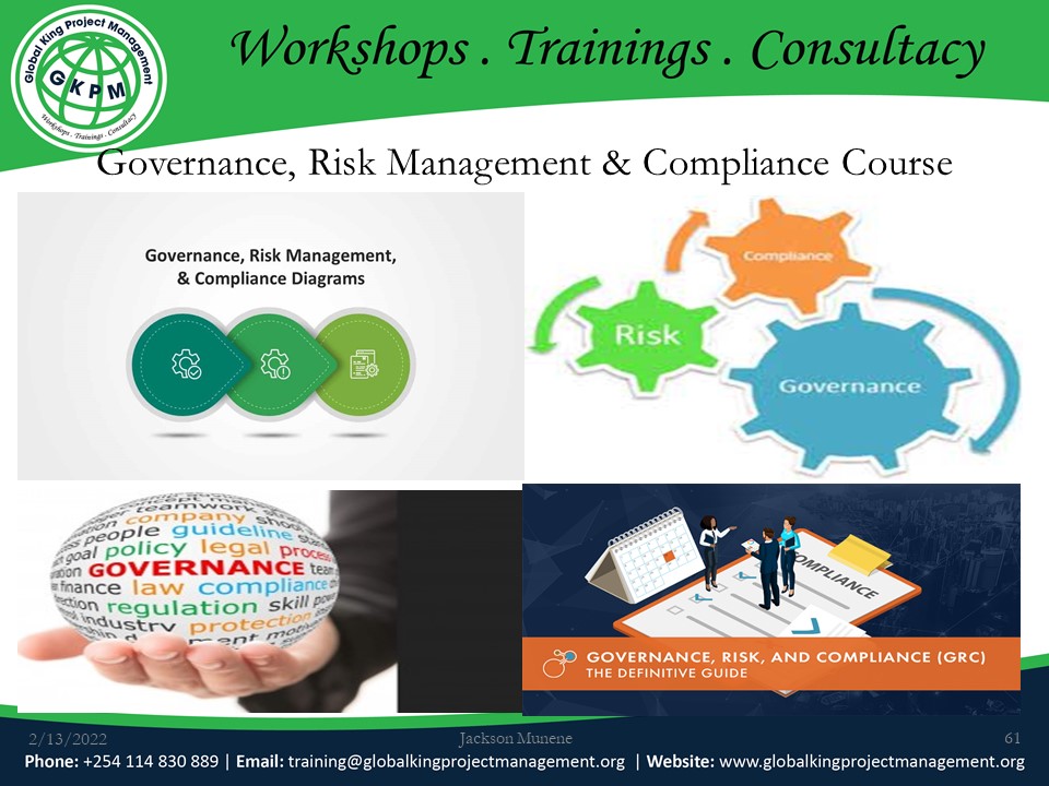 Governance, Risk Management & Compliance Course, Nairobi, Nairobi County,Nairobi,Kenya