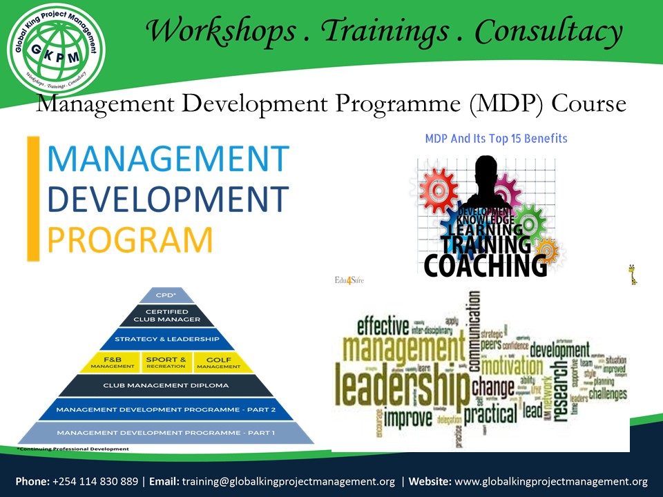 Management Development Programme (MDP) Course, Nairobi, Nairobi county,Nairobi,Kenya