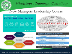 New Managers Leadership Course
