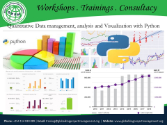 Quantitative Data management, analysis and Visualization with Python