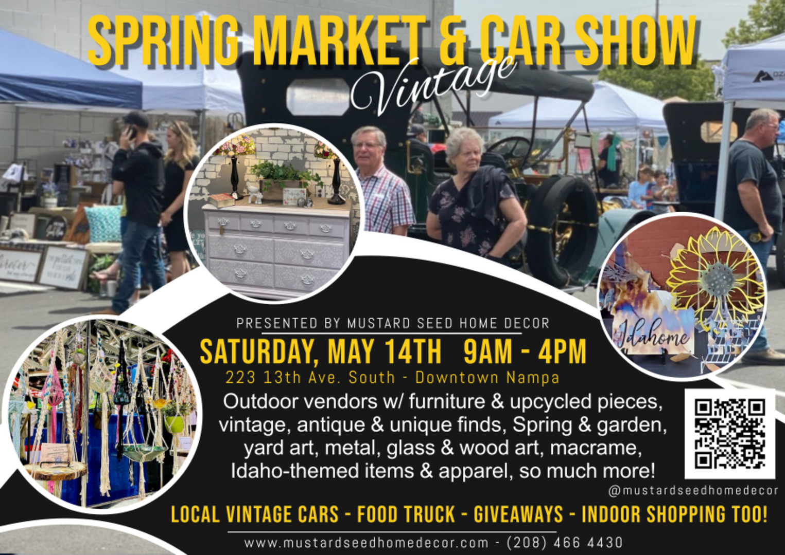 Annual Spring Market and Car Show Mustard Seed