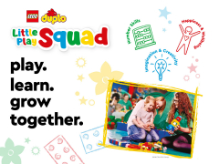 Join the Little Play Squad at LEGOLAND Discovery Center Bay Area every Wednesday at 11:30am!
