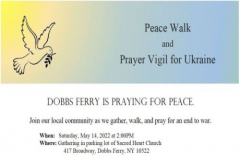 Peace Walk and Prayer Vigil for Ukraine