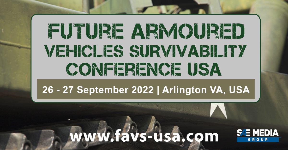 Inaugural Future Armoured Vehicles Survivability USA Conference, Arlington, Virginia, United States