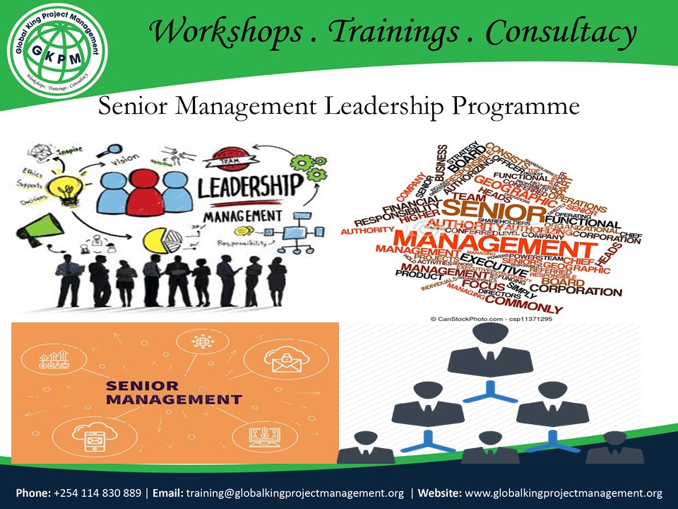 Senior Management Leadership Programme, Mombasa city, Mombasa county,Mombasa,Kenya