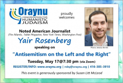 ANTISEMITISM ON THE LEFT AND THE RIGHT