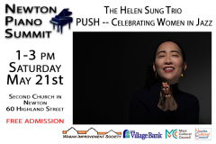 Newton Piano Summit - The Helen Sung Trio presents PUSH - Celebrating Women in Jazz