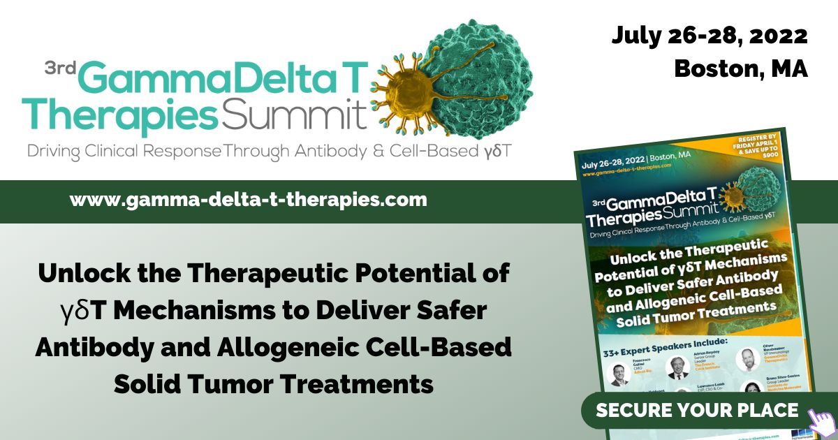 3rd Gamma Delta T Therapies Summit 2022, Boston, Massachusetts, United States