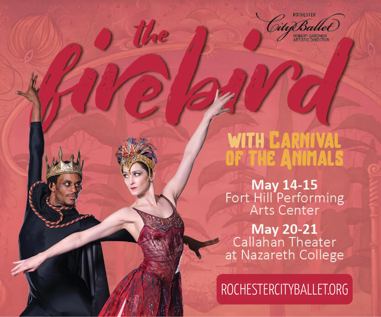 Rochester City Ballet presents: The Firebird with Carnival of the Animals, Rochester, New York, United States