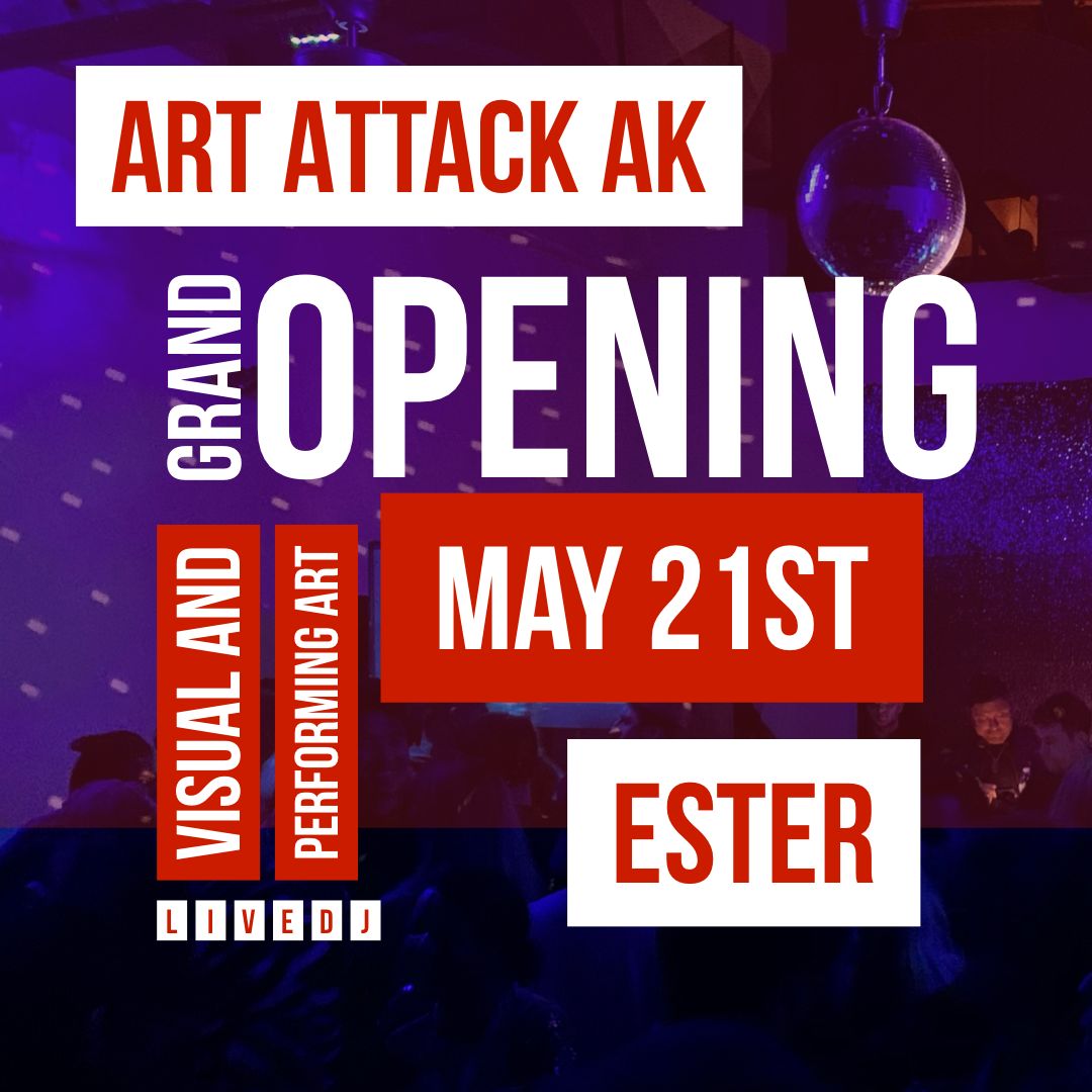 Art Attack AK Grand Opening May 21: A Celebration of Street Art featuring Naomi Hutchquist, Fairbanks, Alaska, United States