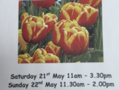 Flower Festival at  Mary's church, Chard, supporting Barnardos