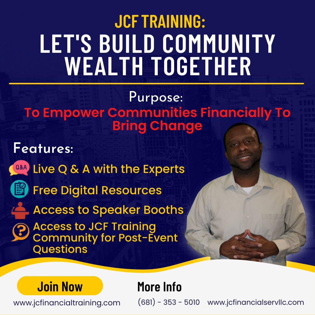 Let's Build Community Wealth Together Virtual Conference September 24, 2022, Online Event