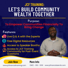 Let's Build Community Wealth Together Virtual Conference September 24, 2022