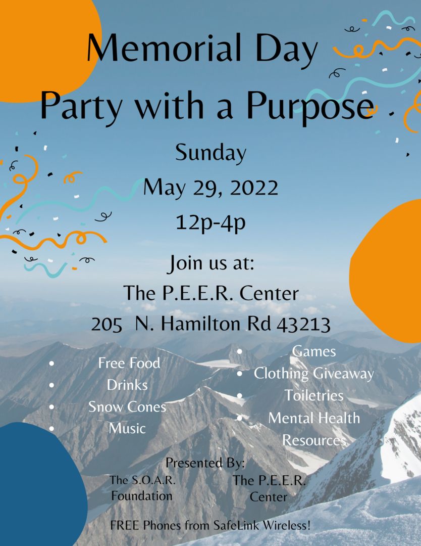 Memorial Day Party with a Purpose, Columbus, Ohio, United States