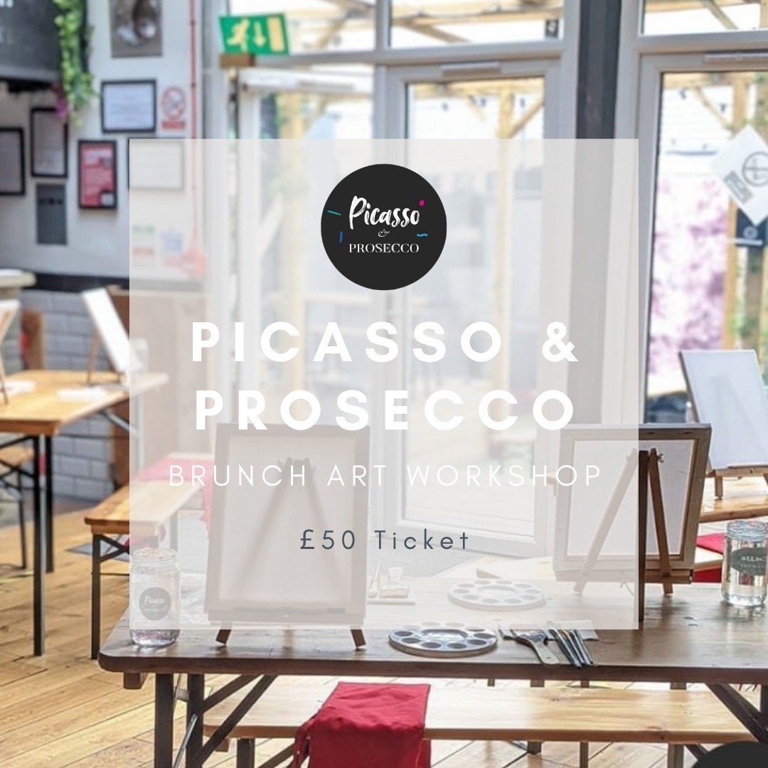 Picasso and Prosecco Brunch Art Workshop, Hertfordshire, England, United Kingdom
