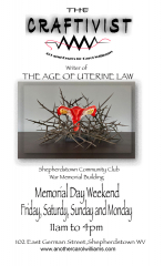 The Age of Uterine Law:Textiles and Essay Exhibit