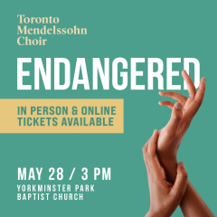 Endangered-a concert celebrating the natural world and calling on us to protect it. In person and online
