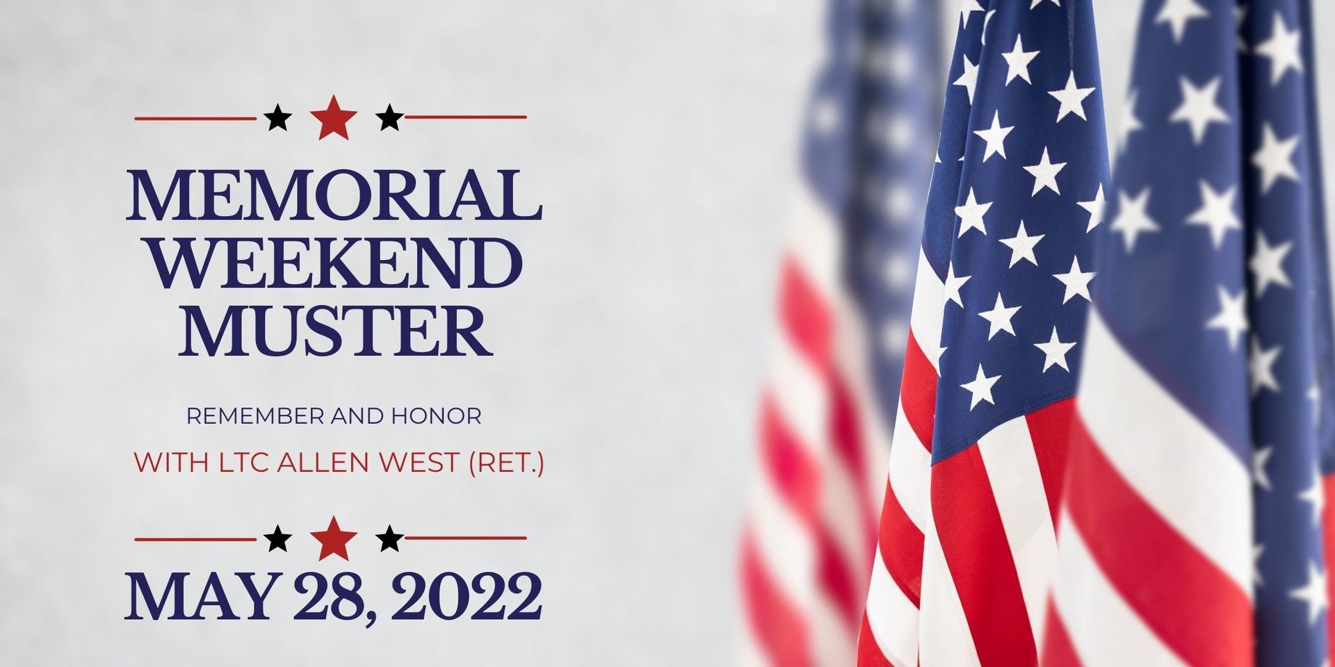 Memorial Weekend Muster with Allen West, Belton, Texas, United States