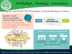 Purpose and Profit The Essentials of Social Business Course