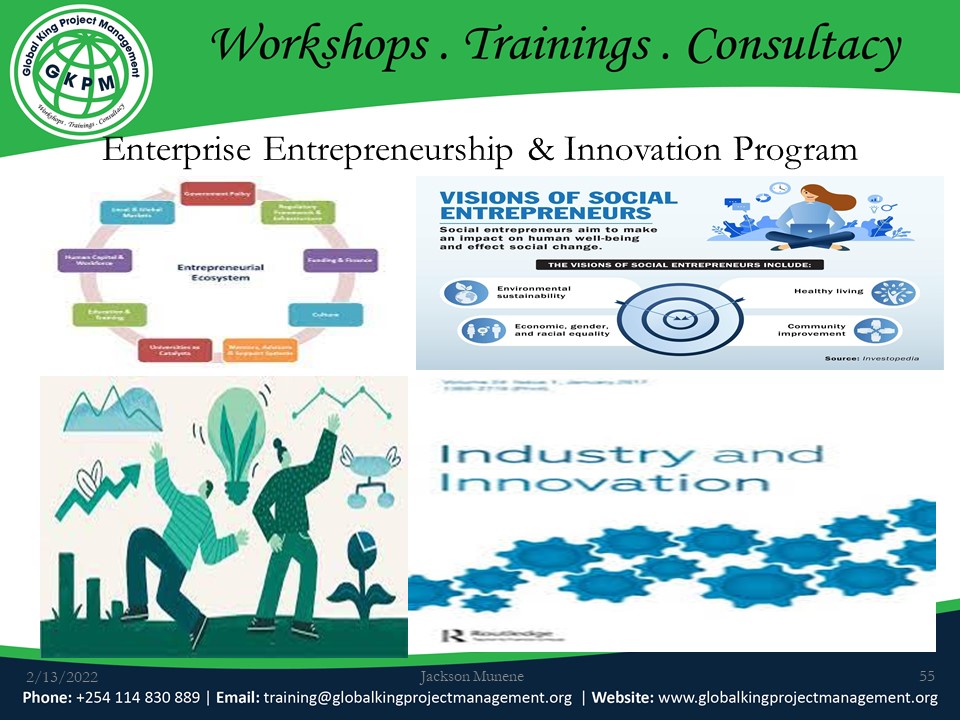 Enterprise Entrepreneurship & Innovation Program, Nairobi, Nairobi County,Nairobi,Kenya