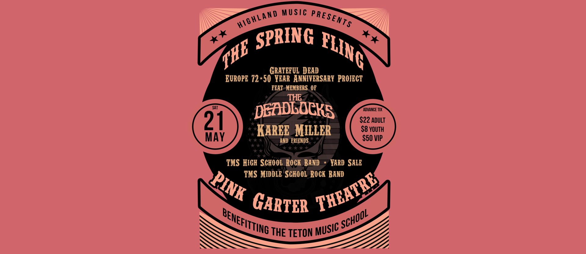 mbrs of The Deadlocks, Karee Miller and Friend, Teton Music School Rock Bands Spring Fling, Jackson, Wyoming, United States