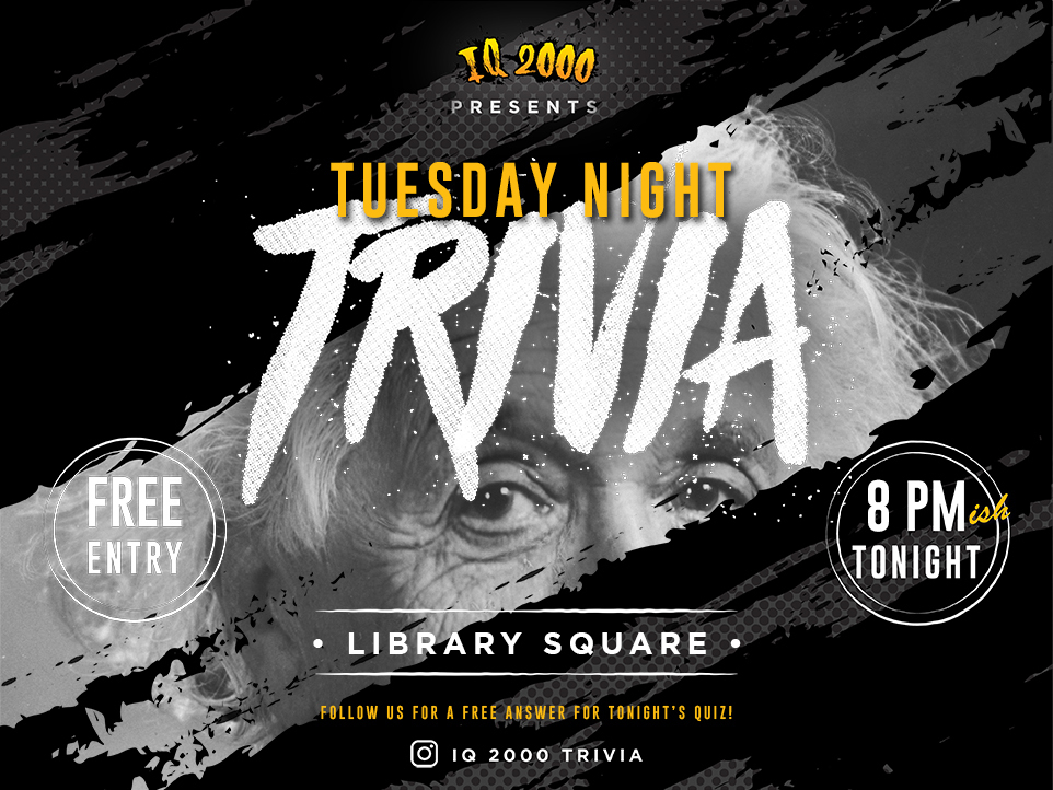 Tuesday Night Trivia at Library Square Pub, Vancouver, British Columbia, Canada