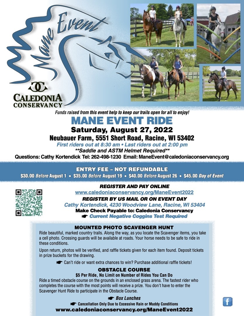 The Mane Event Mounted Photo Scavenger Hunt and Obstacle Course, Racine, Wisconsin, United States
