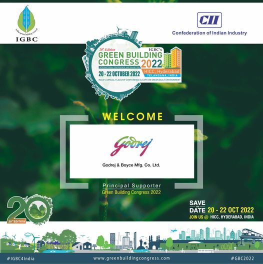 20th Edition of India's Flagship Event - Green Building Congress, Hyderabad, Telangana, India