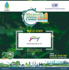 20th Edition of India's Flagship Event - Green Building Congress
