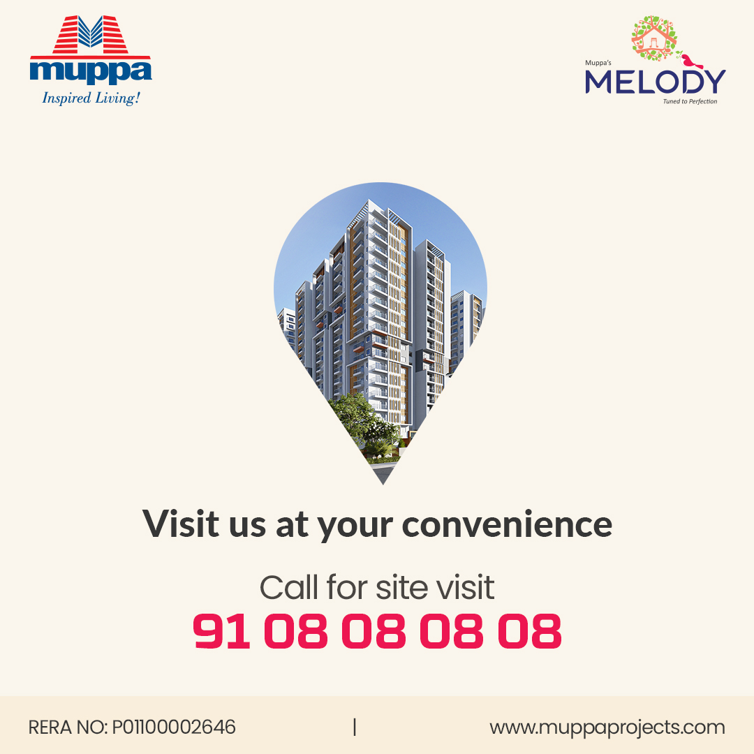2 & 3 BHK Flats for Sale in Hyderabad | Muppa Melody, Online Event