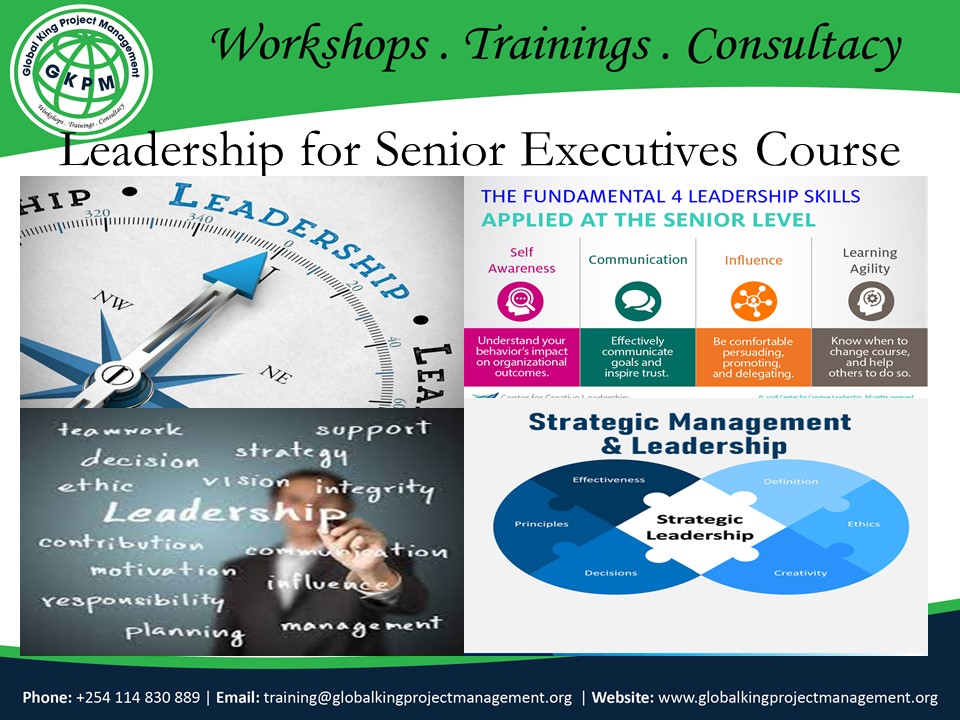 Leadership for Senior Executives Course, Nairobi, Nairobi County,Nairobi,Kenya