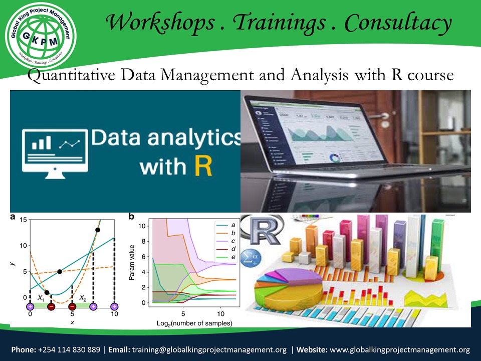 Quantitative Data Management and Analysis with R course, Nairobi, Nairobi County,Nairobi,Kenya