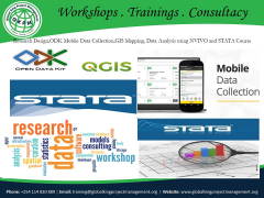 Research Design,ODK Mobile Data Collection,GIS Mapping, Data Analysis using NVIVO and STATA Course