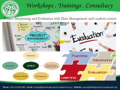 Project Monitoring and Evaluation with Data Management and Analysis course