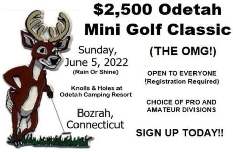 $2,500 Odetah Mini Golf Classic Tournament, Bozrah, Connecticut, United States